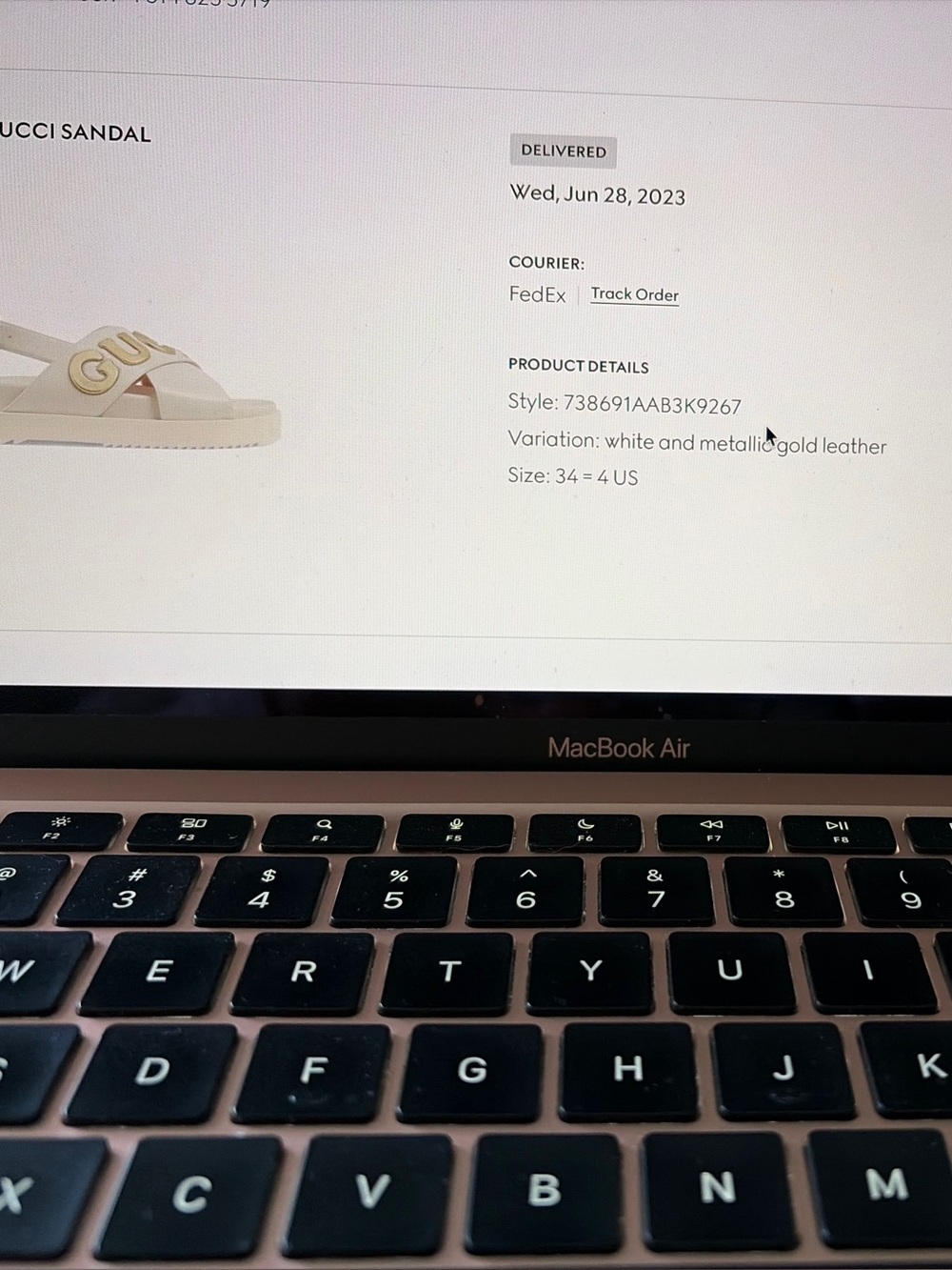 GUCCI SANDALS - Picture 8 of 9